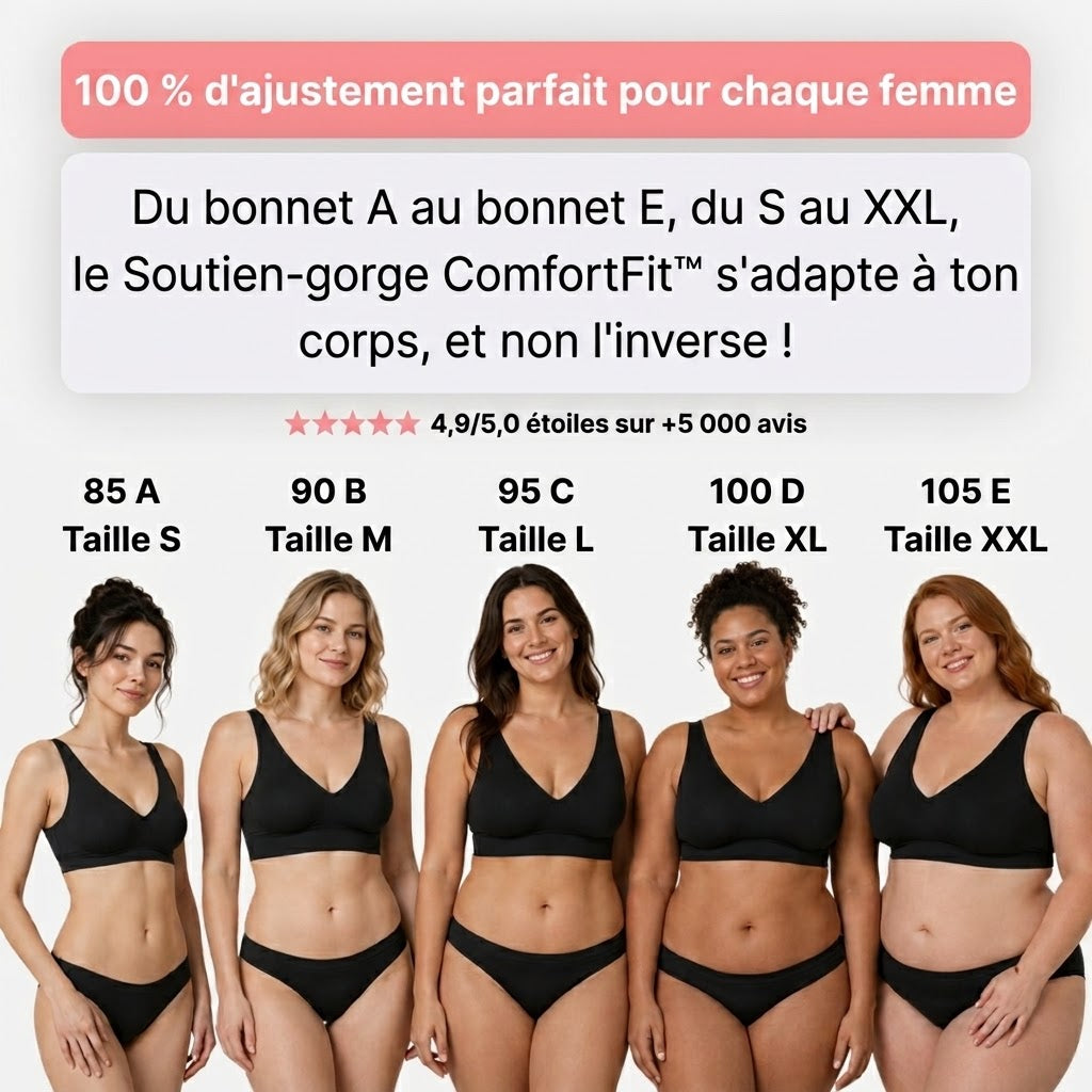 Soutien-gorge ComfortFit™ sans couture et sans armature