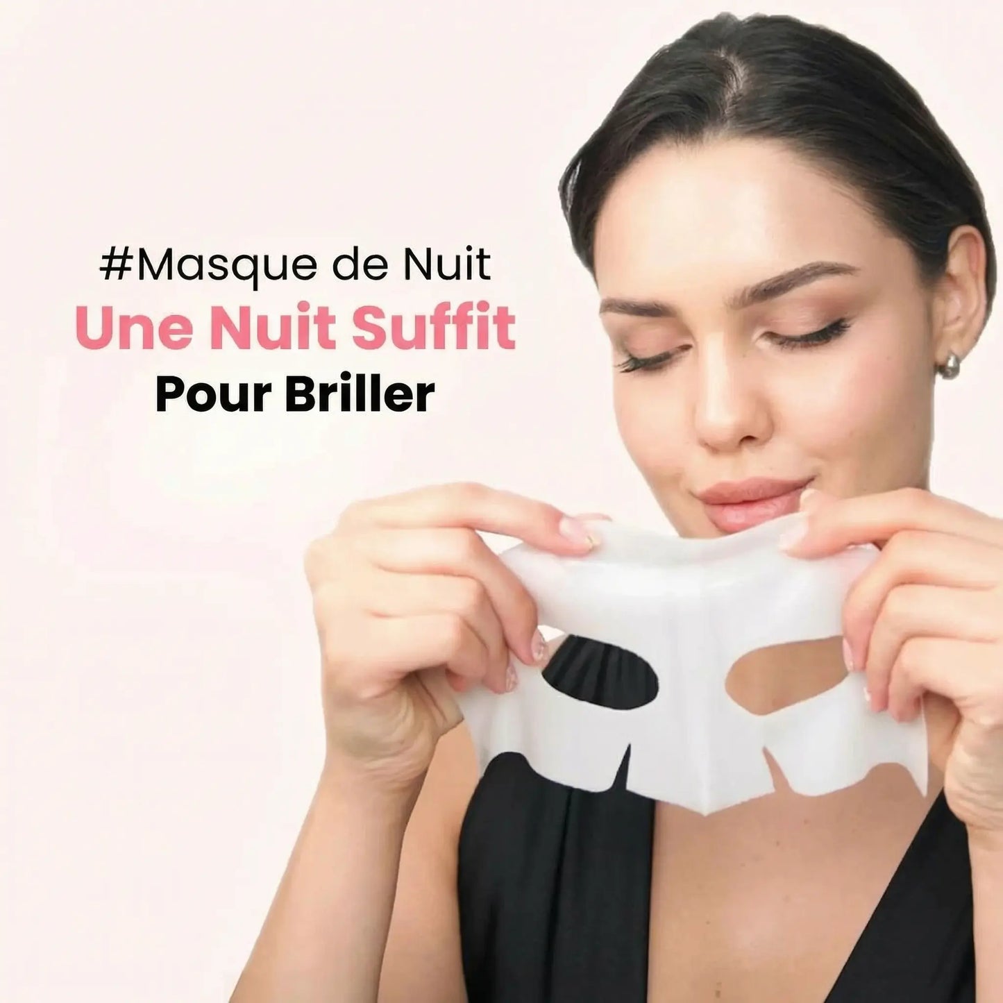 Masque Bio-Collagène Réduit les rides de 75 % après 1 seule application