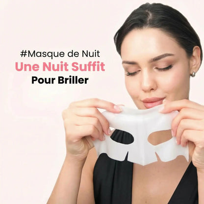 Masque Bio-Collagène Réduit les rides de 75 % après 1 seule application