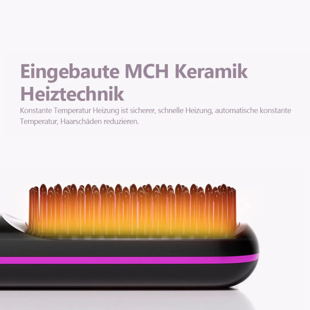 La PREMIÈRE brosse coiffante intelligente pour cheveux courts