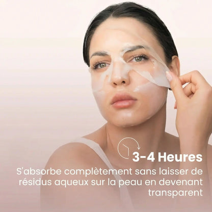Masque Bio-Collagène Réduit les rides de 75 % après 1 seule application