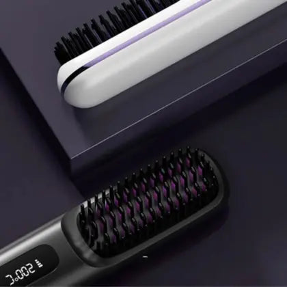 La PREMIÈRE brosse coiffante intelligente pour cheveux courts