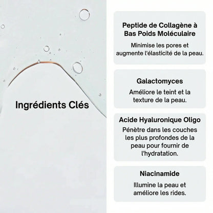 Masque Bio-Collagène Réduit les rides de 75 % après 1 seule application
