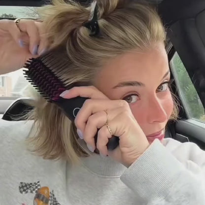 La PREMIÈRE brosse coiffante intelligente pour cheveux courts